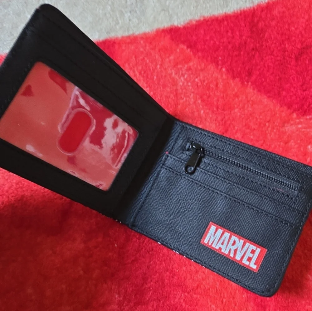 New Spiderman marvel comic anime manga leather wallet